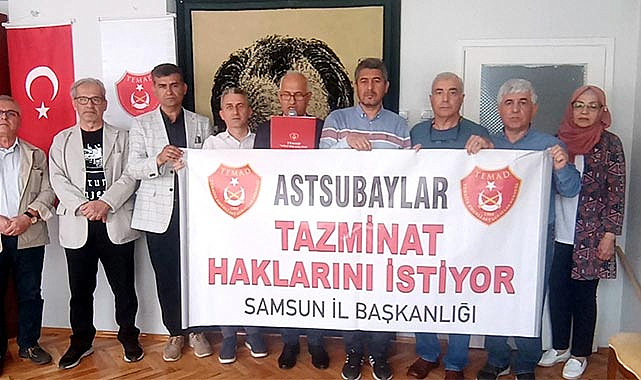 Samsun’da emekli astsubaylar isyanda!