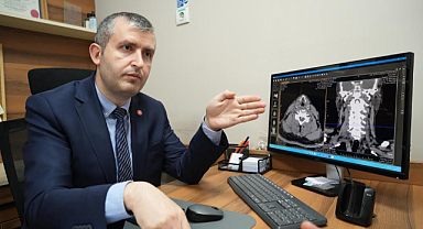 Samsun'da gırtlak kanserinde boğazı delmeden lazerli tedavi