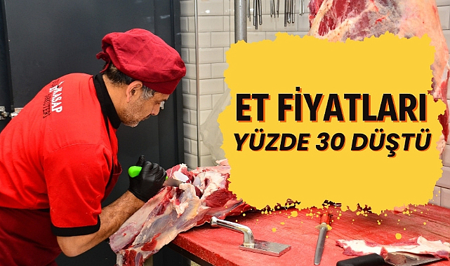 Samsun'da kırmızı et fiyatlarında yüzde 30 indirim