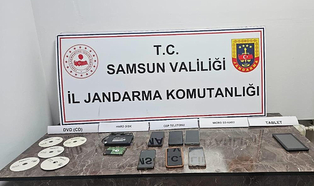 Samsun'da müstehcen paylaşım yapan 5 kişi yakalandı