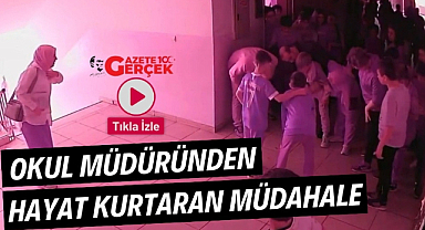 Samsun'da okul müdürü Heimlich manevrasıyla öğrencisinin hayatını kurtardı