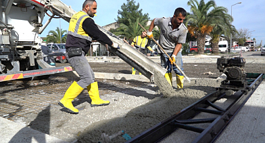Samsun'da Organize Sanayi Bölgeleri’nin ulaşım altyapısı güçlendi