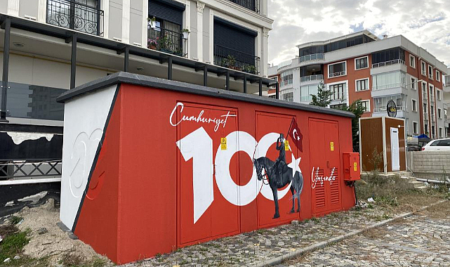 Samsun’da resimli elektrik trafoları