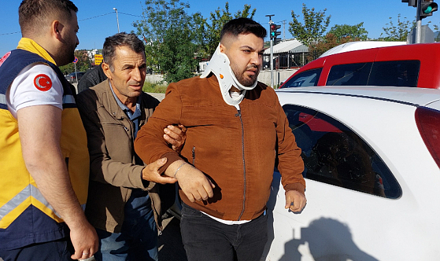 Samsun’da trafik kazası: 2 yaralı