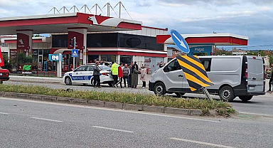 Samsun’da trafik kazasında sürücü yaralandı
