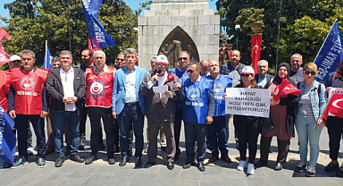 Samsun’da Türkiye Kamu-Sen’den tasarruf genelgesine tepki