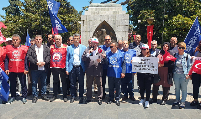 Samsun’da Türkiye Kamu-Sen’den tasarruf genelgesine tepki