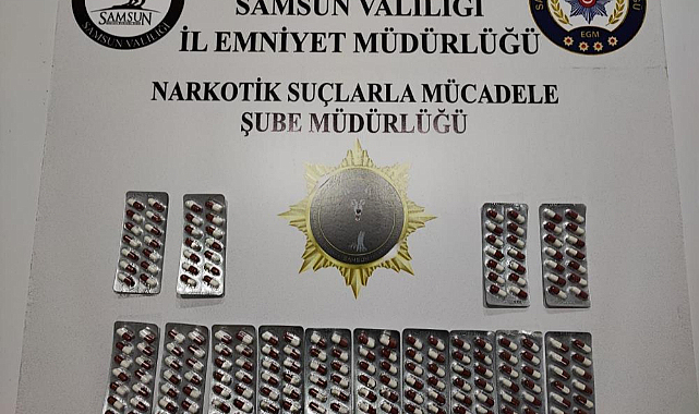 Samsun'da uyuşturucu ile mücadele! 21 kişi yakalandı