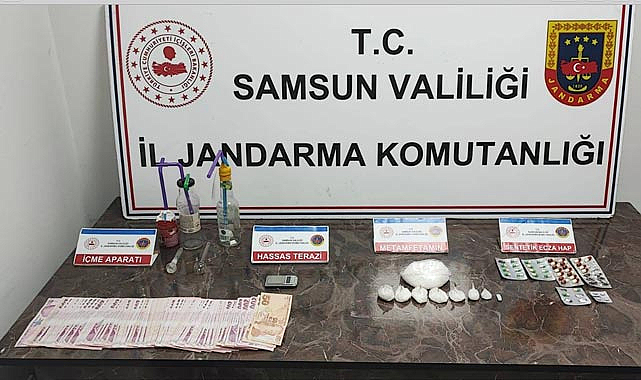 Samsun'da uyuşturucu operasyonuna 5 gözaltı