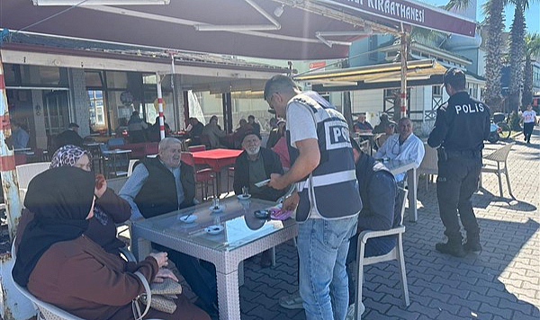 Samsun'da vatandaşlar dolandırıcılığa karşı uyarıldı