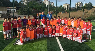 Samsun'da YABPA’da futbol okulu zamanı