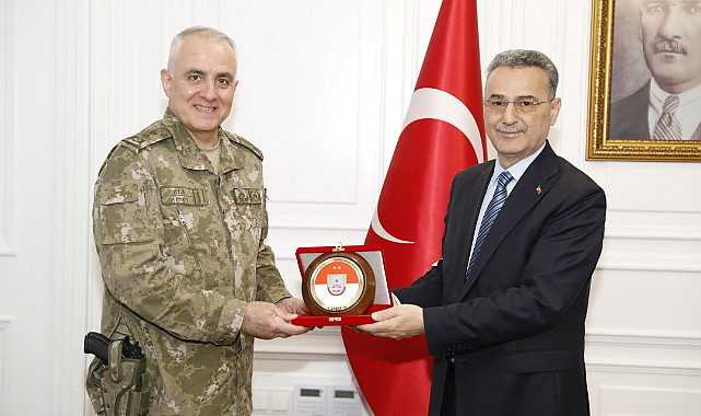 Samsun Garnizon Komutanı İhsan Kurnaz’ı ziyaret etti