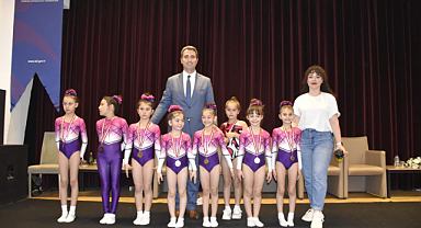 Samsun’un minik yıldızları Kuşadası’nda göz kamaştırdı