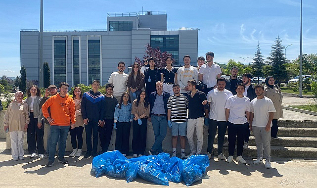 Samsun Üniversitesi’nde çevre kirliliğine dikkat çekildi