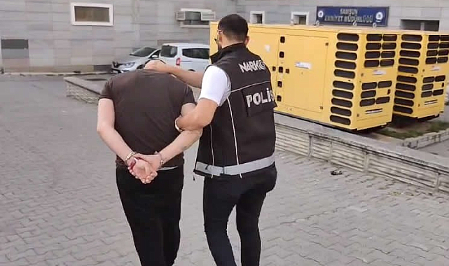 Samsun'da 11 yıl 9 ay 22 gün hapis cezasına çarptırılan şahıs yakalandı