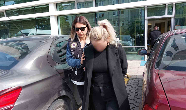 Samsun'da uyuşturucuyla yakalanan kadın tutuklandı