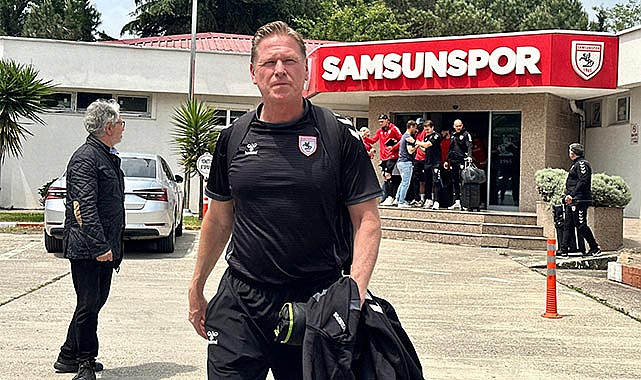 Samsunspor bu sezonun son maçı için yola çıktı