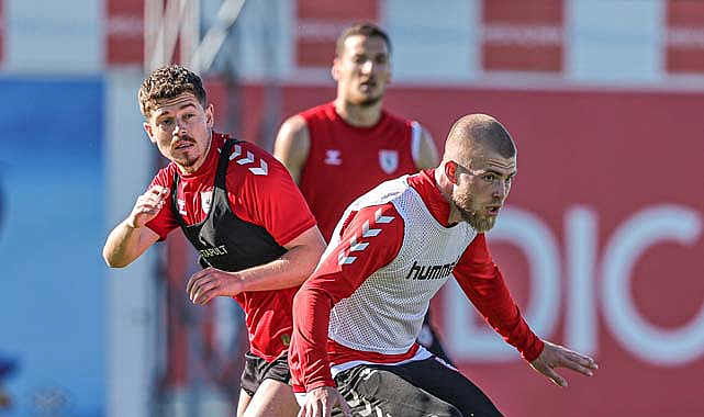 Samsunspor'da son hazırlıklar yapılıyor