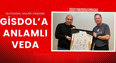 Samsunspor'dan Gisdol'a veda töreni
