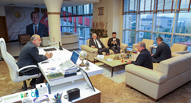 Samsunspor’dan İbrahim Sandıkçı’ya ziyaret 