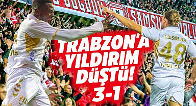 Samsunspor Trabzonspor'u yendi
