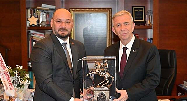 Serhat Türkel'den Mansur Yavaş'a ziyaret