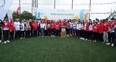 Spor Dostu Kampüs Lansmanı OMÜ'de yapıldı