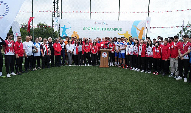 Spor Dostu Kampüs Lansmanı OMÜ'de yapıldı
