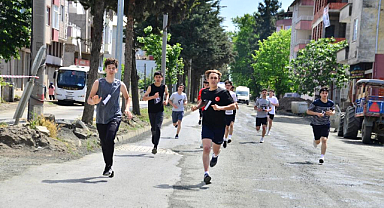 Terme’de 2024 metrelik ‘Gençlik Koşusu’ yapıldı