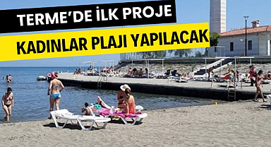 Terme'ye kadınlar plajı yapılacak