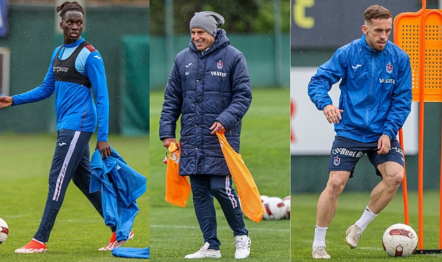 Trabzonspor, Samsunspor maçı hazırlıklarını tamamladı