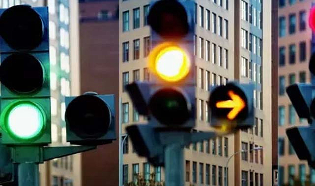 Trafik ışıkları değişiyor