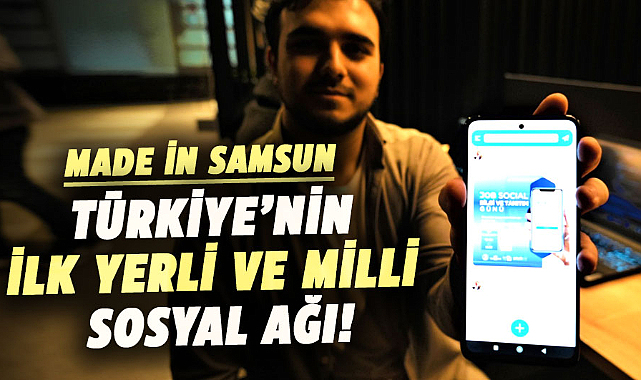 Türkiye'nin ilk yerli ve milli sosyal ağı!