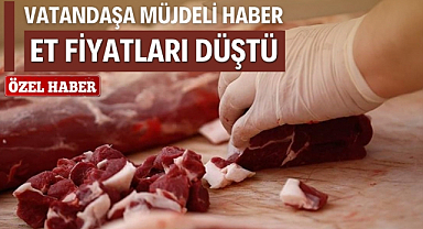 Samsun'da vatandaşa müjde et fiyatları düştü
