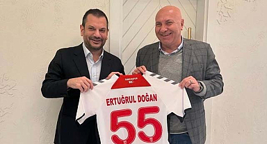 Yüksel Yıldırım’dan Ertuğrul Doğan’a 55 numaralı forma