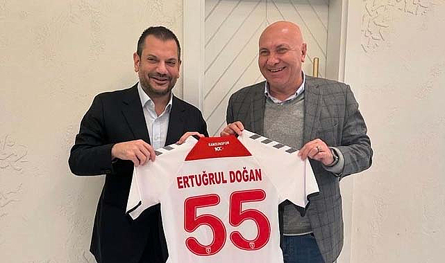 Yüksel Yıldırım’dan Ertuğrul Doğan’a 55 numaralı forma