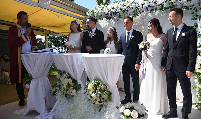 3 erkek kardeş, aynı gün nikah masasına oturdu