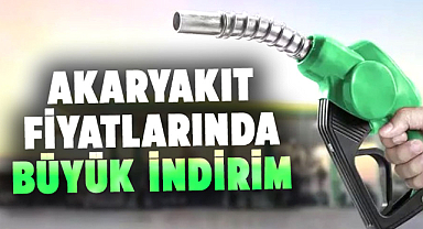 Akaryakıt fiyatlarında büyük indirim: İşte detaylar!