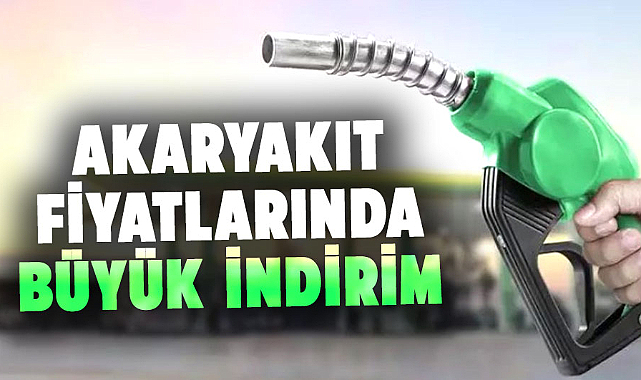 Akaryakıt fiyatlarında büyük indirim: İşte detaylar!