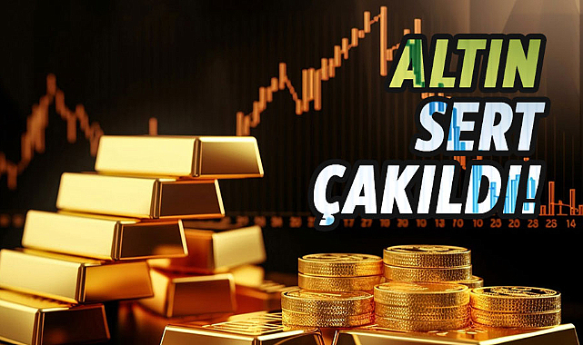 Altın sert çakıldı! 1 Haziran gram altın ve çeyrek altın fiyatları 