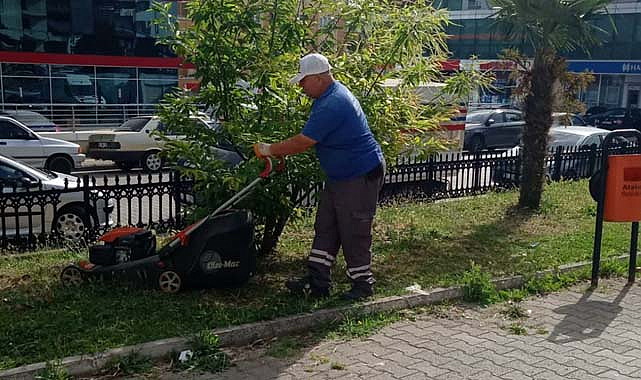 Atakum Belediyesi ekiplerinden hummalı çalışma