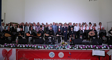 Bafra'da Türk müziği konseri düzenlendi
