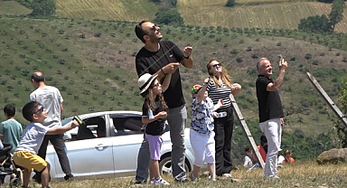 Bafra'da Uçurtma Şenliği düzenlendi