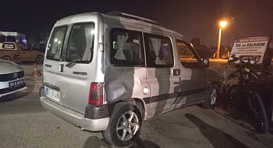 Bafra’daki kazada 1 kişi yaralandı 