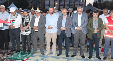 Bafra'dan Gazze'ye destek: Soykırıma dur de!