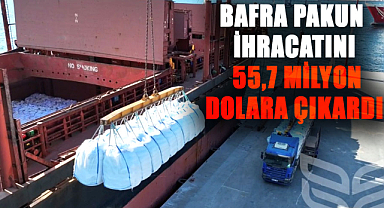 Bafra Pakun ihracatını 55,7 milyon dolara çıkardı