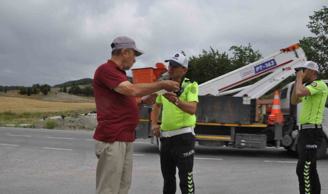 Bayram tatili yolunda radardan kaçamadılar: 85 bin lira ceza