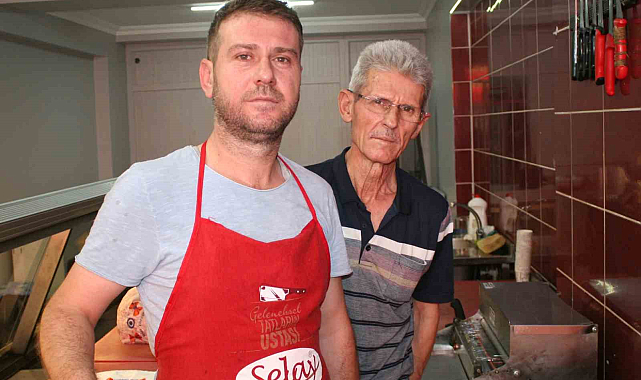 Bayramda kasaplar yoğun çalıştı