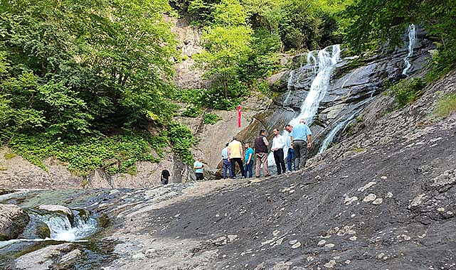 Çağlayan Çalkaya Takım Şelaleleri turizme kazandırılacak