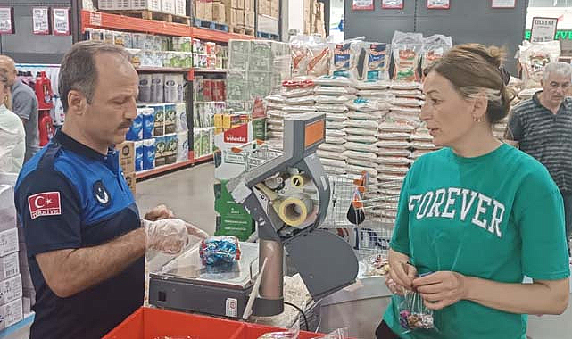 Canik Belediyesi'nden Bayram denetimi 